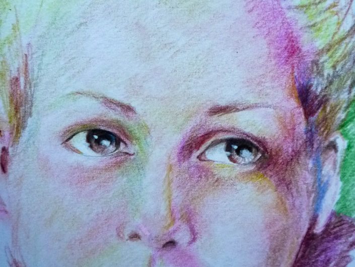 A portrait sketch